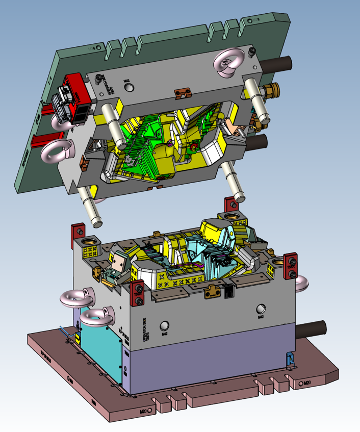 High-resolution representative North American automotive injection mold project 1