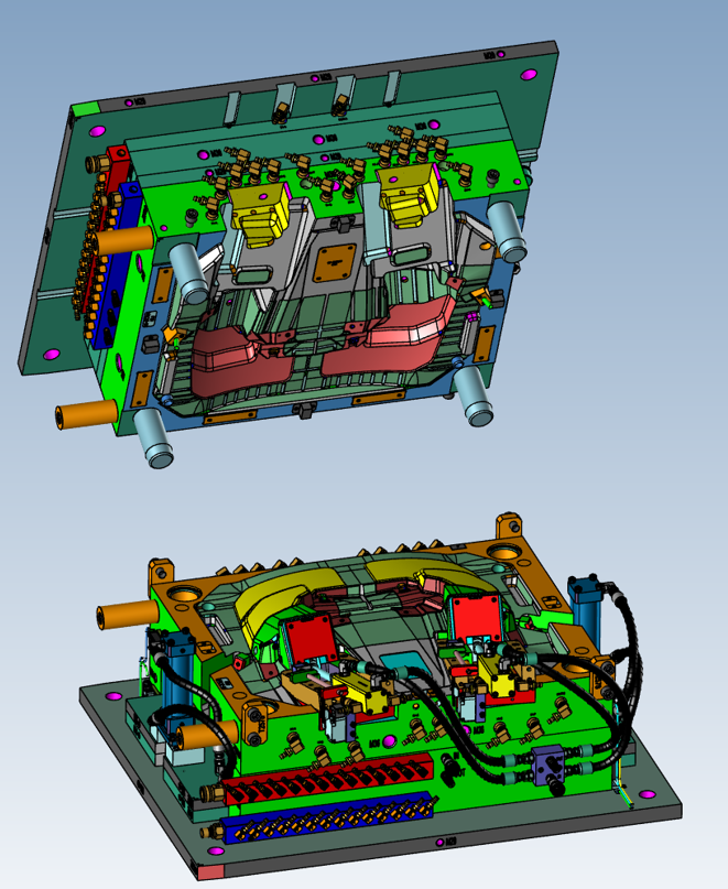 High-resolution representative North American automotive injection mold project 3